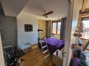 Photo de galerie - Installation de ventilateurs (une vingtaine cet été)
