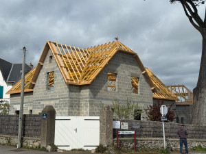 Photo de galerie - Charpente traditionnelle 