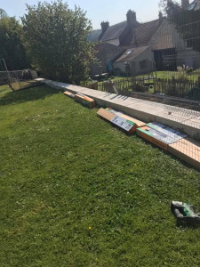 Photo de galerie - Chantier de la semaine dernière 