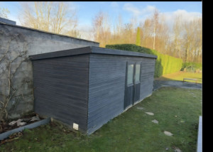 Photo de galerie - Démolition et reconstruction abris de jardin. ( avant) 