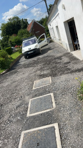 Photo de galerie - Décaissement avec pose de gnt