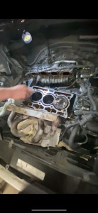 Photo de galerie - Joint de culasse et distribution sur une Mini R56