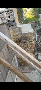 Photo de galerie - Avant la cimentation d’un pilier 