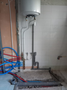 Photo de galerie - Plomberie dans un appartement en rénovation