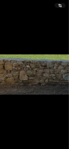 Photo de galerie - Muret en pierre 