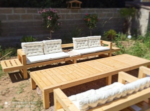 Photo de galerie - Création salon de jardin