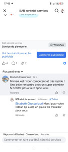 Photo de galerie - Avis client 