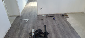 Photo de galerie - Pose de parquet - Revêtement de sol