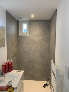 Photo de galerie - Douche installation 
