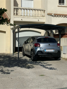 Photo de galerie - Montage et pose d’un CarPort en aluminium