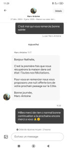Photo de galerie - Avis propriétaire après nettoyage air bnb