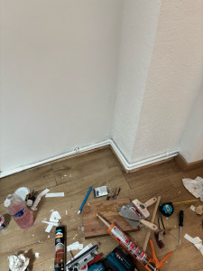 Photo de galerie - Réparation d’une fuite sur un réseau de chauffage avec brasure 