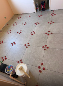Photo de galerie - Pose carrelage 