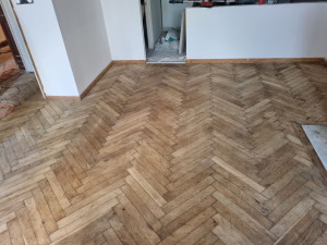 Photo de galerie - Pose de parquet - Revêtement de sol