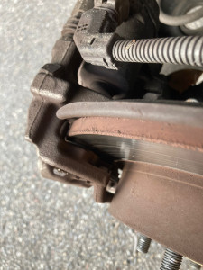 Photo de galerie - Remplacement disque et plaquettes de frein