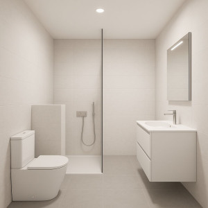 Photo de galerie - Salle de bain italienne
