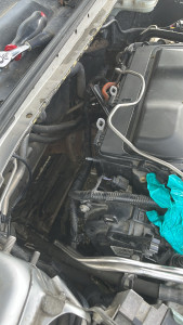 Photo de galerie - Changement d’un turbo Ford Mondeo 