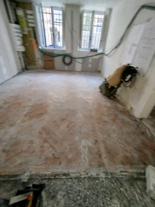 Photo de galerie - Pose de parquet - Revêtement de sol