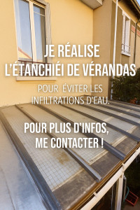 Photo de galerie - Étanchéité de véranda