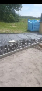 Photo de galerie - Enrochement/ pas japonais 
