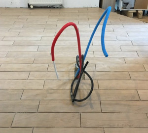 Photo de galerie - Dans une cuisine, réalisation plomberie, pose de carrelage et joints