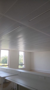 Photo de galerie - Pose des plafometal 
