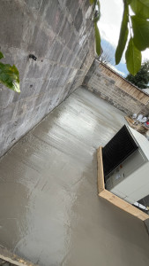 Photo de galerie - Création d’une Dalle Béton 