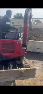 Photo de galerie - Travaux de mini pelle