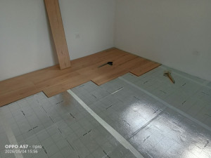 Photo de galerie - Pose de parquet - Revêtement de sol