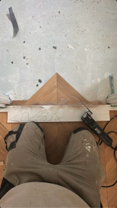 Photo de galerie - Pose de parquet - Revêtement de sol