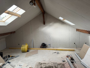 Photo de galerie - Pose de rail et  (après)