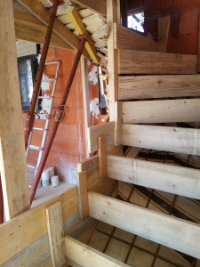 Photo de galerie - Création d’un escalier 