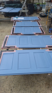 Photo de galerie - Rénovation volets bois 