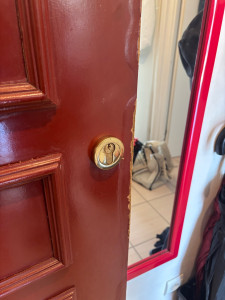 Photo de galerie - Remplacement d’un cylindre 