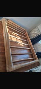 Photo de galerie - Construction lit en bambou 