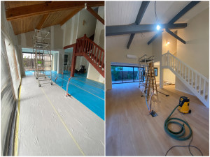 Photo de galerie - Avant / après maison neuve 