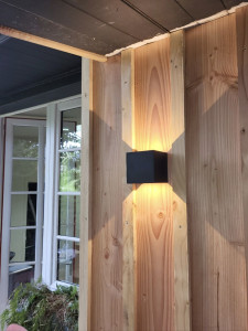 Photo de galerie - Pose et raccordement luminaires extérieur/intérieur