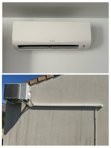 Photo de galerie - Installation + mise en service d’une climatisation réversible DAIKIN 
