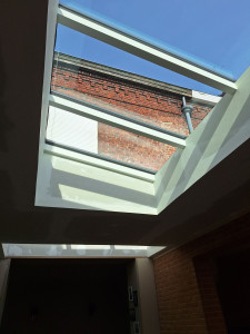 Photo de galerie - Puits de lumière double vitrage spécial véranda 