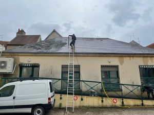 Photo de galerie - Nettoyage toiture 
