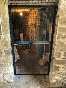 Photo de galerie - Porte grillagée en Acier peint