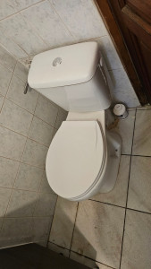 Photo de galerie - Remplacement d'un wc horizontal complet