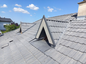 Photo de galerie - Couverture en tuile béton