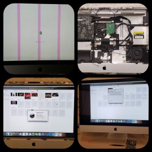 Photo de galerie - Remplacement Carte Graphique AMD sur iMac 27