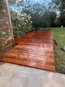 Photo de galerie - Terrasse bois cumaru ?