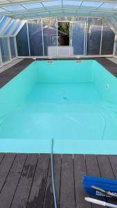 Photo de galerie - Spécialisé dans l’entretient de piscine    vidange et nettoyage de piscine