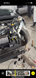 Photo de galerie - Choc avant gauche Renault Captur 2022