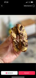 Photo de galerie - Cookies généreux et gourmands // plusieurs goûts possibles 
