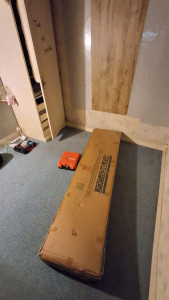 Photo de galerie - Montage d'un lit superposé 3 places place (AVANT)