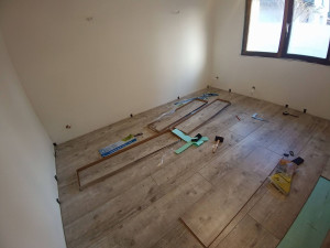 Photo de galerie - Pose de parquet - Revêtement de sol